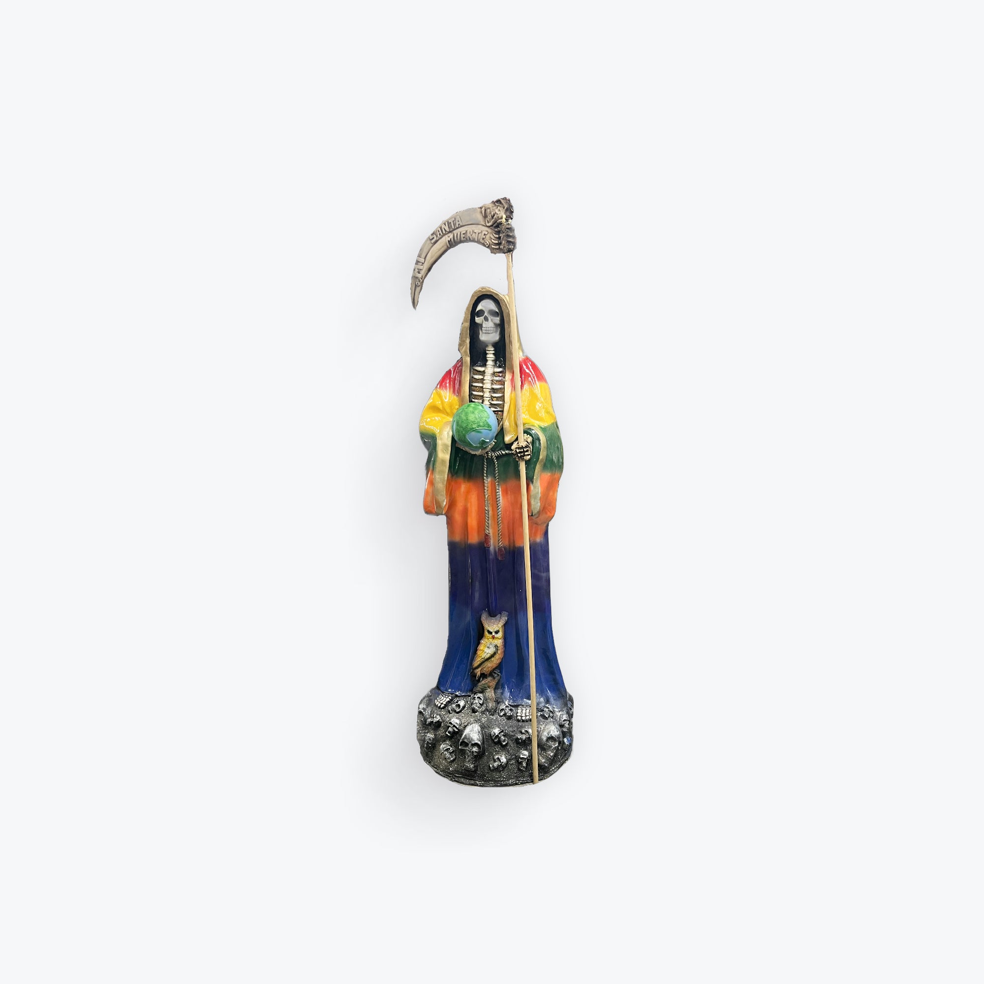 Santa Muerte Statue 6 Ft 7 Colores Rocio S Spiritual Botanica